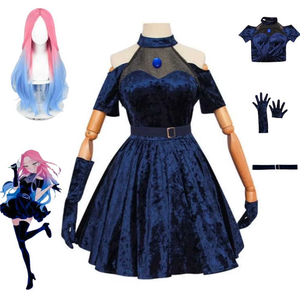 Cosplay Anime Pink Hair - Costume de cosplay Mizi 2026, costume