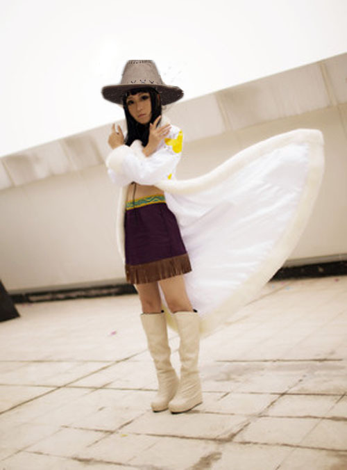 Anime Cosplay Nico Robin - Costume de Cosplay Nico Robin avec