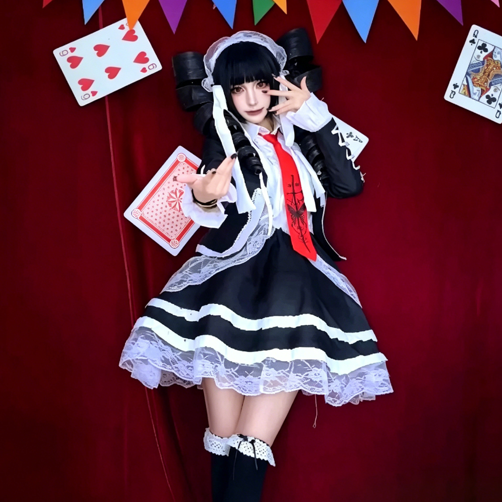 Anime Cosplay Kostüm - Costume de cosplay Dangaronpa Celestia Ludenberg,