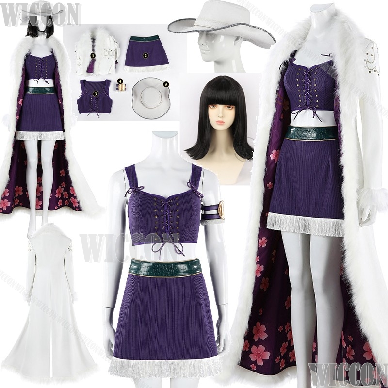 Anime Cosplay Nico Robin - Costume de cosplay Nico du film