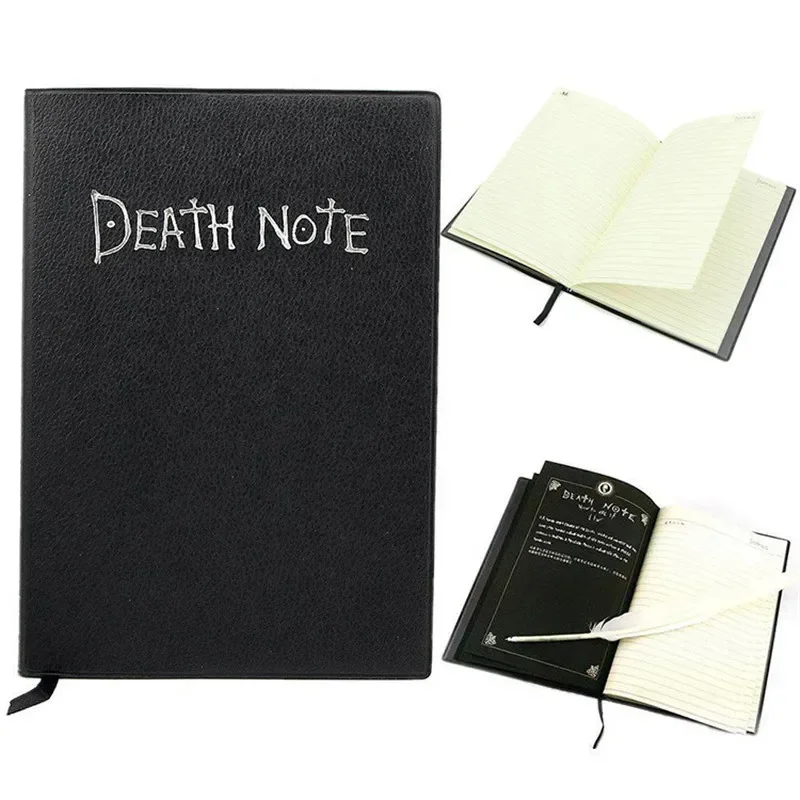 Death Note Replica - Ensemble de cahiers A5 Anime Death