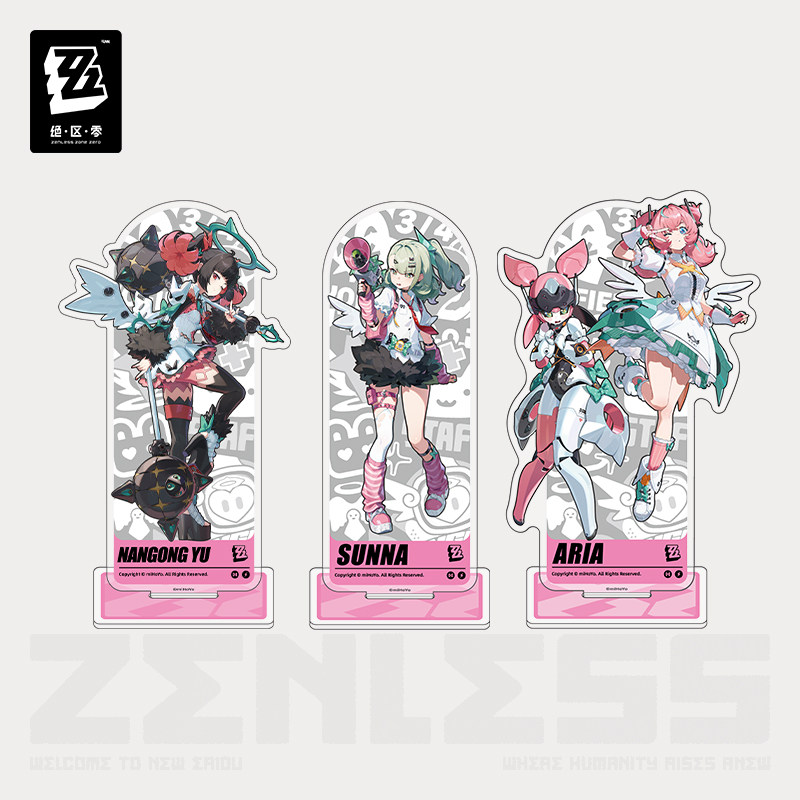 Anime Cosplay Seri - Série d'illustrations officielles Zenless Zone Zero