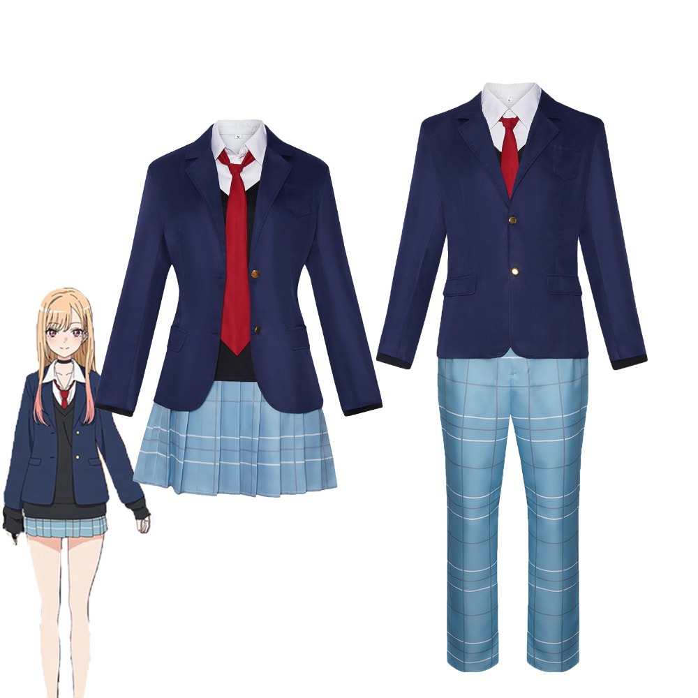 Kitagawa Anime Cosplay - Costume d'anime Kitagawa Marin Gojo Wakana,