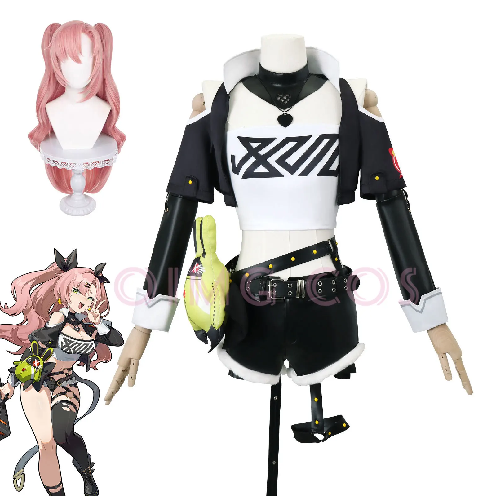 Women Anime Cosplay - Costume de cosplay Nicole Demara Zenless