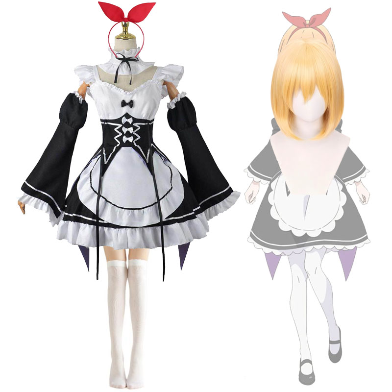 Anime Cosplay Re Zero - Costumes Re:ZERO Petra Leyte, robe de