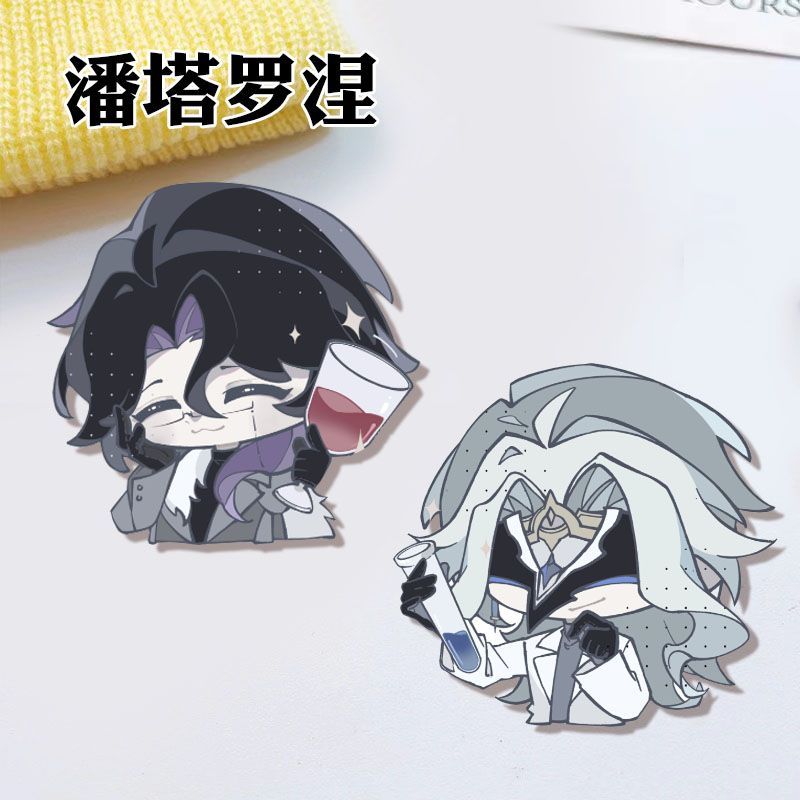 Women Anime Cosplay - Broche en acrylique Genshin Impact Dottore