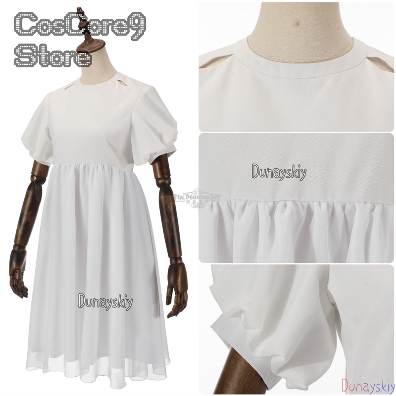 Anime Cosplay Kostüm - Costume de cosplay Sua, robe blanche