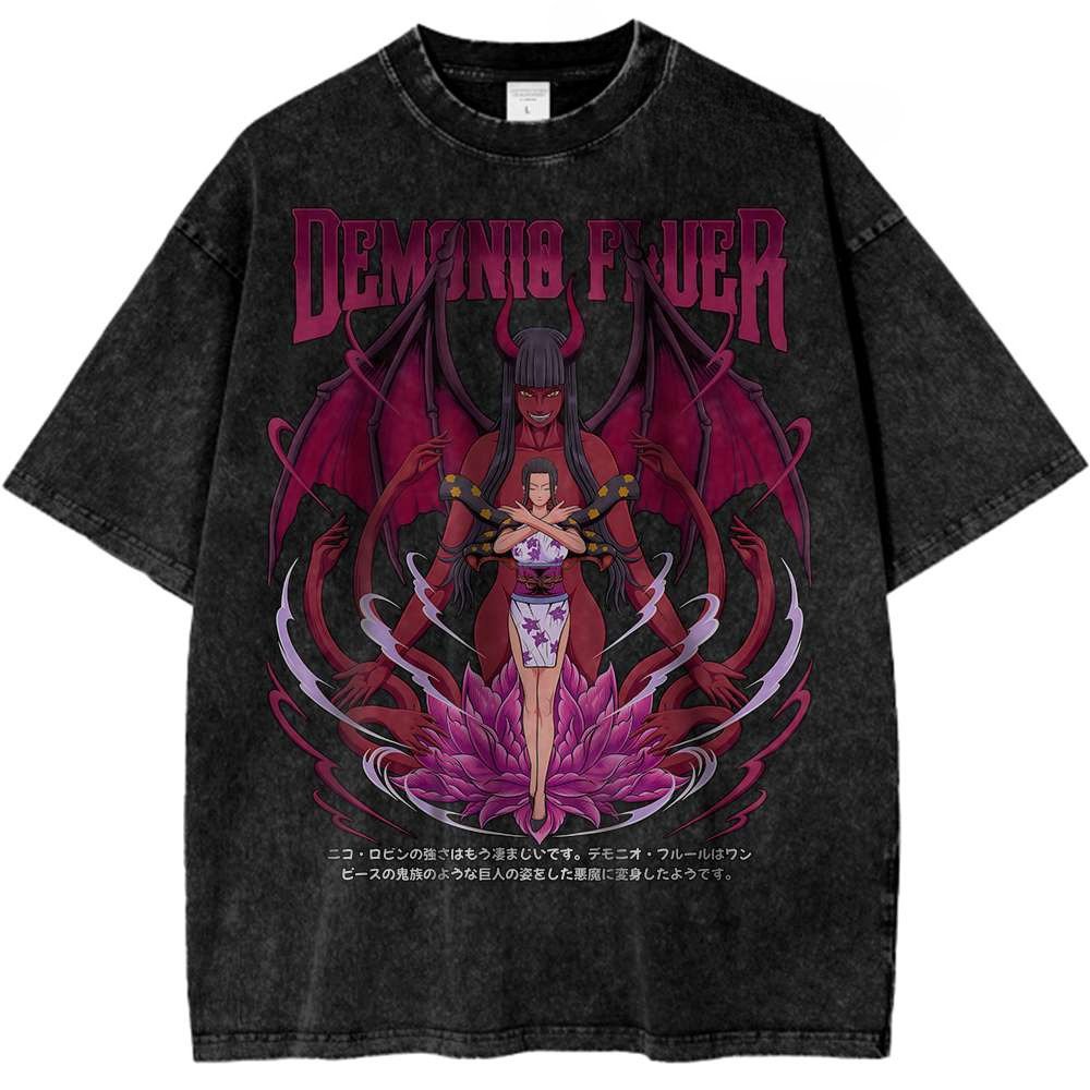 Anime Cosplay Nico Robin - Nico Robin une pièce Anime t-shirt