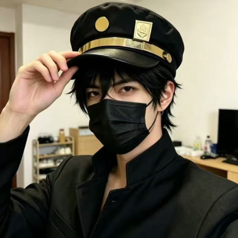 Jojo Bizarre Hat - Casquette de cosplay unisexe pour adulte
