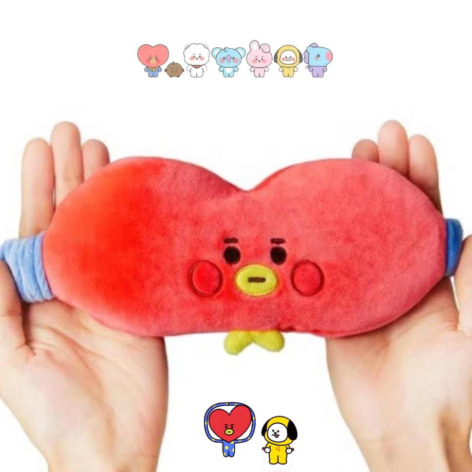 Anime Cosplay Eyes - Masque pour les yeux en peluche