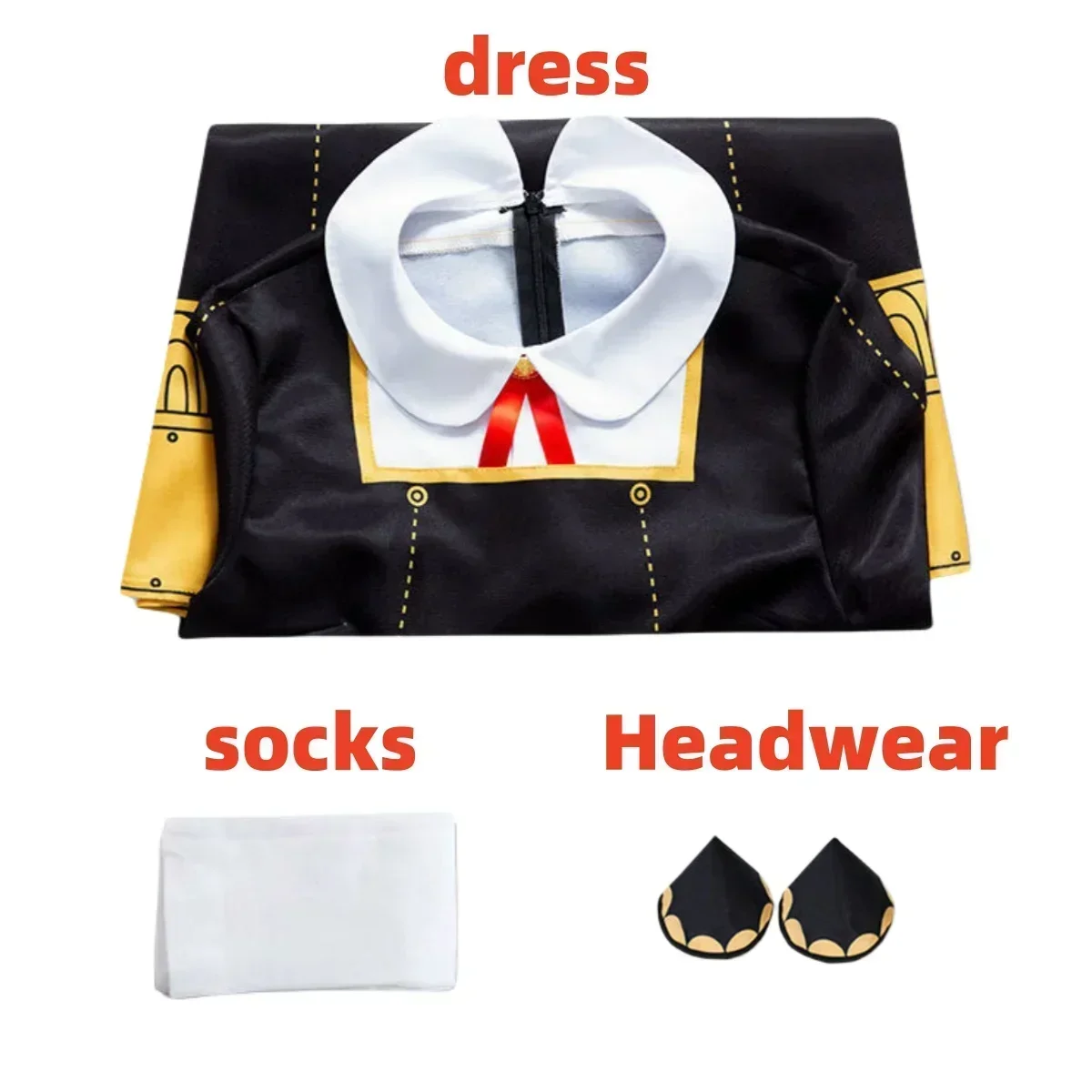 Anime Cosplay Toddler - Costume de cosplay Anya Forger Anime