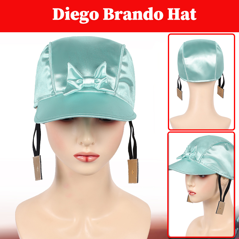 Jojo Bizarre Hat - Chapeau de cosplay Diego Brando, accessoire