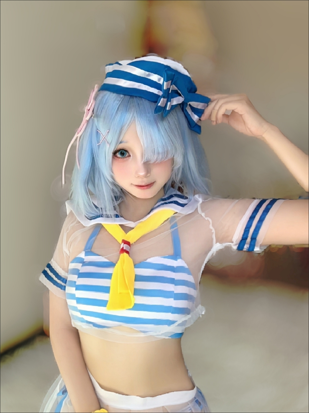 Anime Cosplay Re Zero - Costume de cosplay Re:Zero Rem -