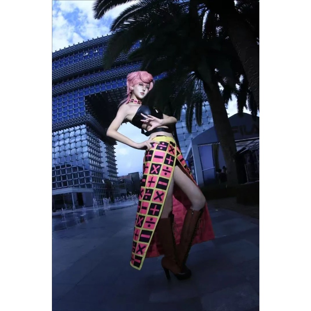 Anime Cosplay Photoshoot - Perruque de cosplay Trish Una de