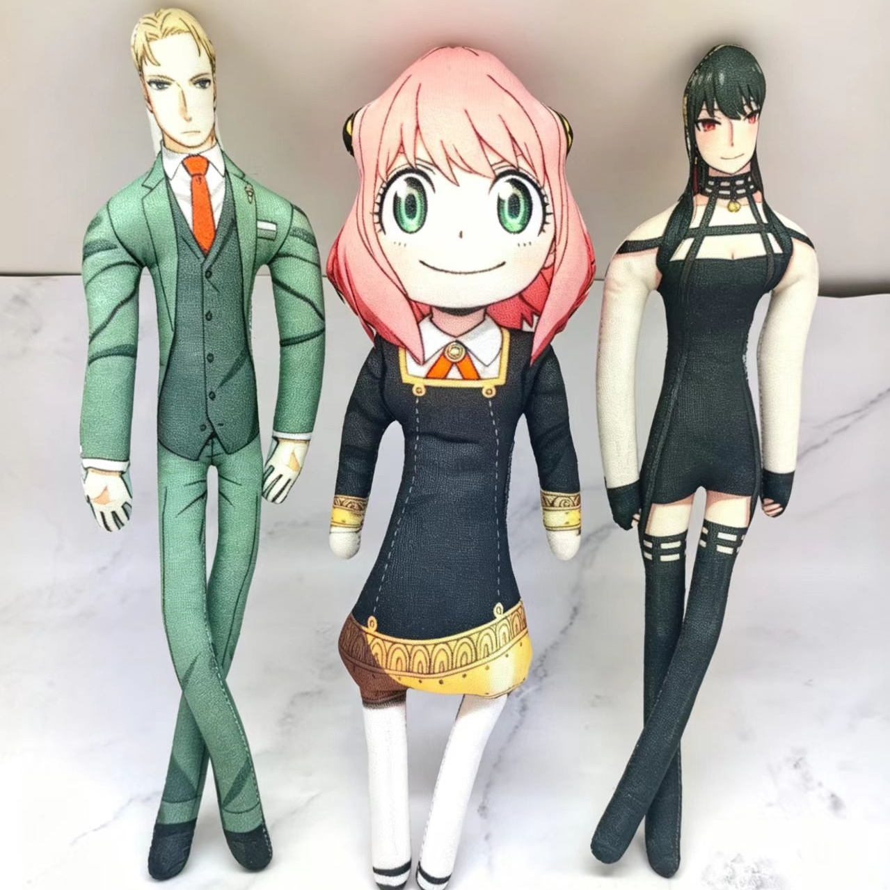 Anime Cosplay Yor Forger - Poupée en peluche Spy Family Anya