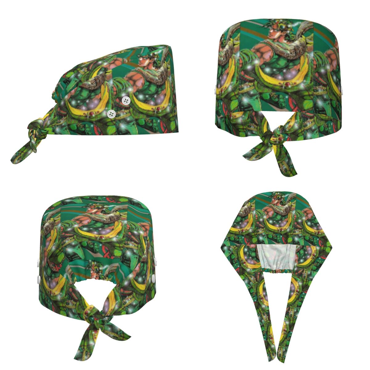 Jojo Bizarre Hat - Casquette chirurgicale unisexe ajustable Jojo Bizarre