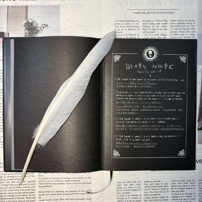 Nouveau carnet de collection D - Death Note Replica avis et prix