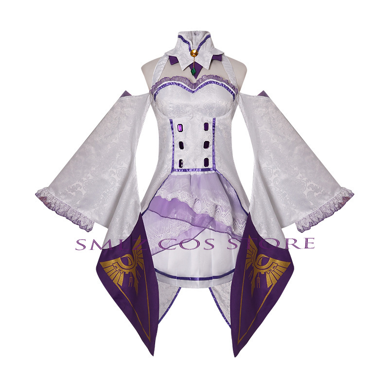 Costume de cosplay Emilia Anim - Anime Cosplay Re Zero avis et prix