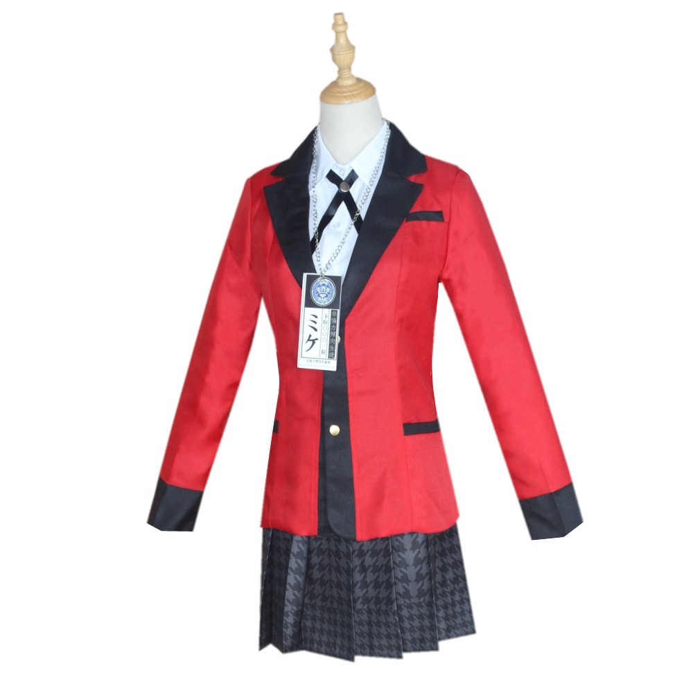 Jupe plissée de cosplay pour f - Anime Cosplay Yumeko avis et prix