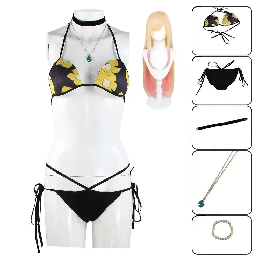 Costume de cosplay bikini Mari - Kitagawa Anime Cosplay avis et prix