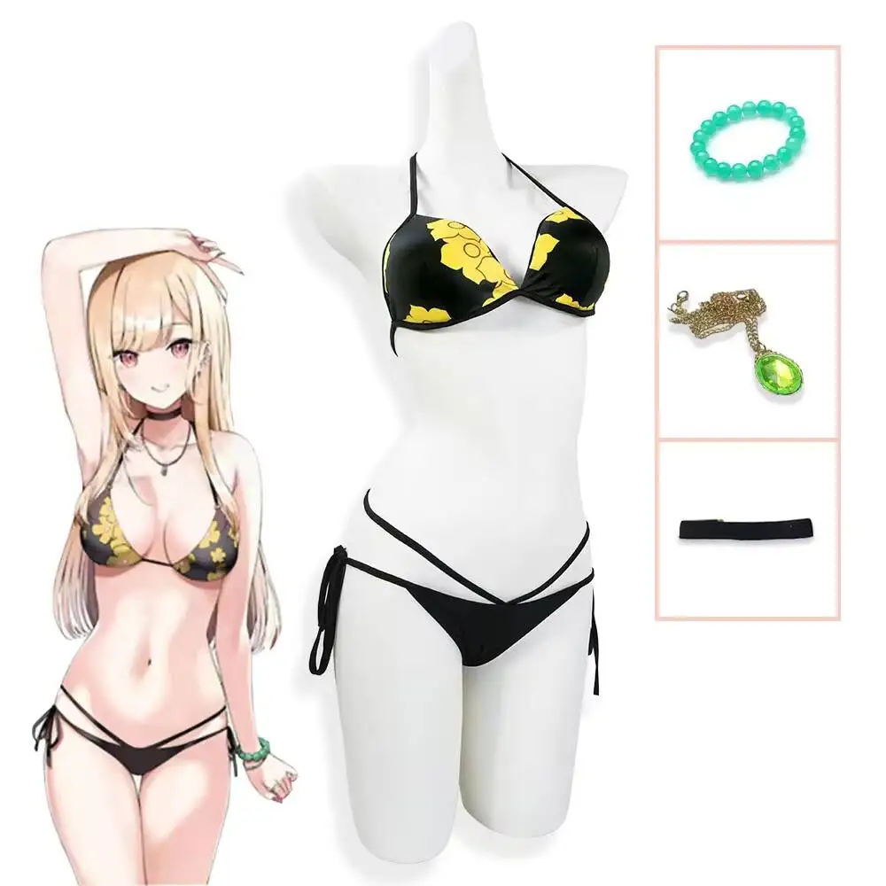 Costume de cosplay bikini Mari - Kitagawa Anime Cosplay avis et prix
