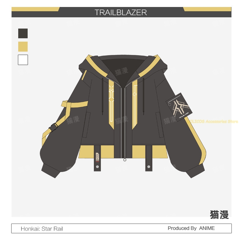 Jeu Honkai: Star Rail Trailbla - Anime Cosplay Seri avis et prix
