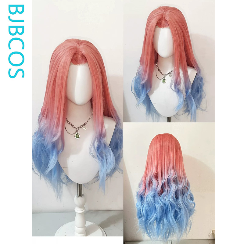 Perruque coiffée ‌ Perruque Co - Cosplay Anime Pink Hair avis et prix
