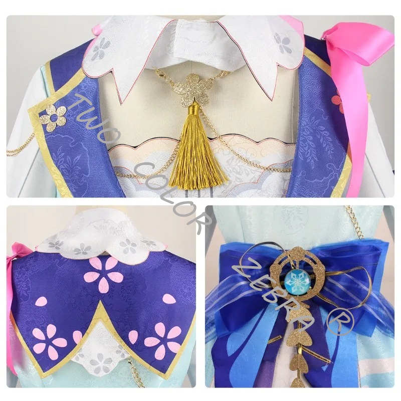 Kamisato Ayaka Cosplay Spiel G - Anime Cosplay Kostüm avis et prix