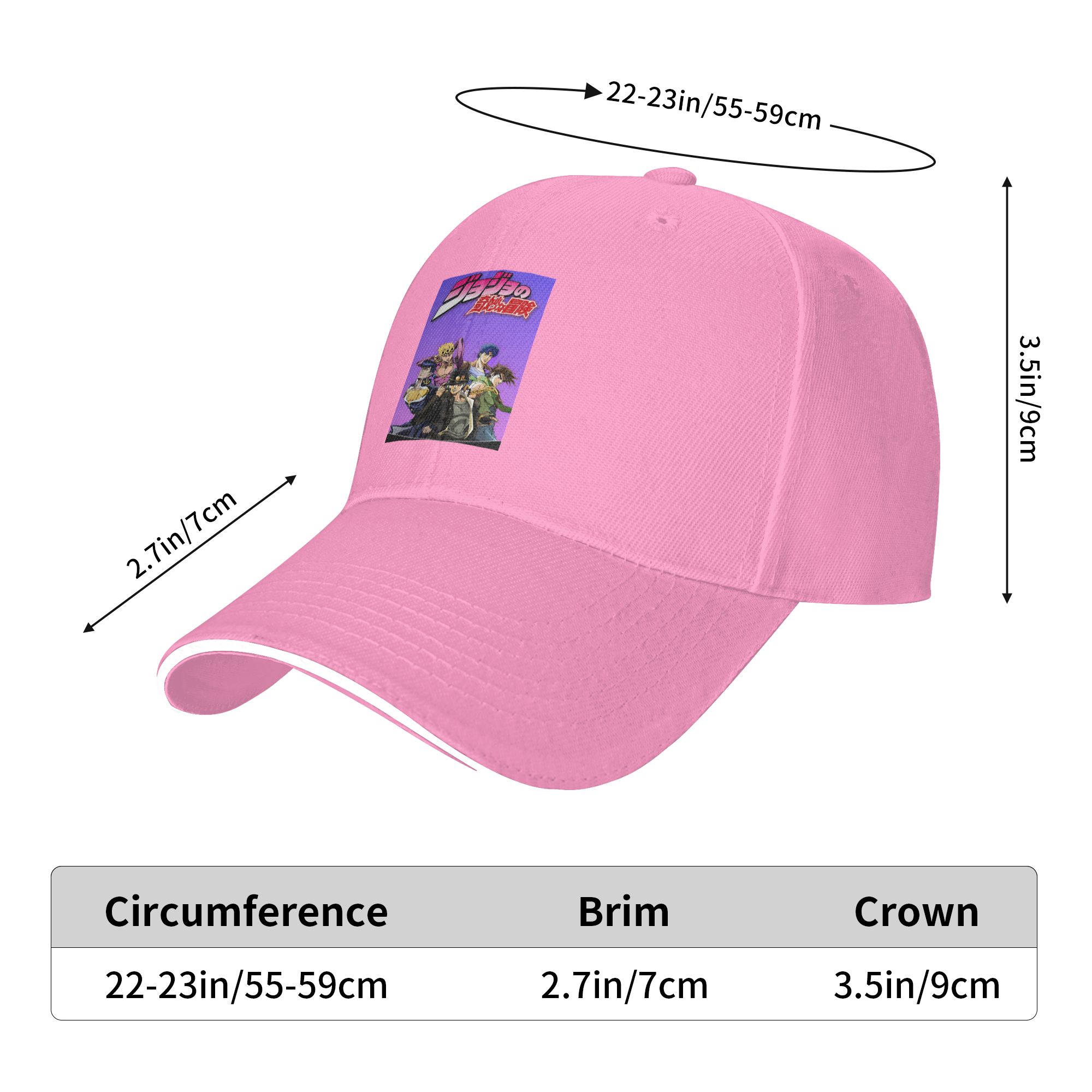 Casquette de baseball décontra - Jojo Bizarre Hat avis et prix