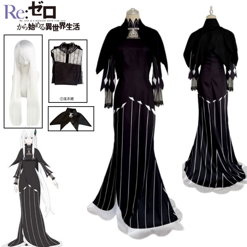 Costume de cosplay Echidna, ro - Anime Cosplay Re Zero avis et prix