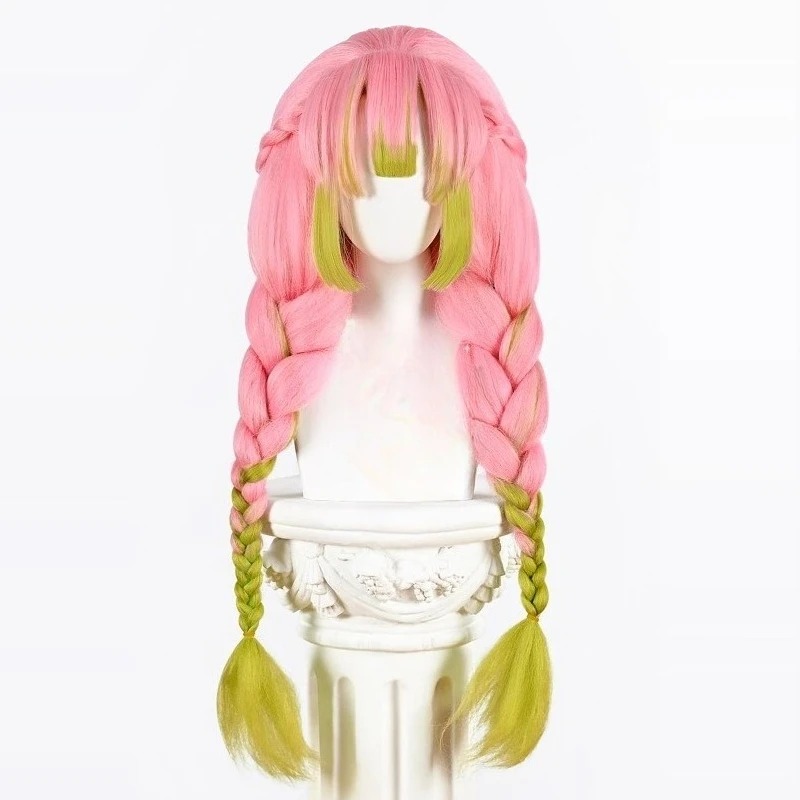 Kanroji Mitsuri Cosplay perruq - Cosplay Anime Pink Hair avis et prix