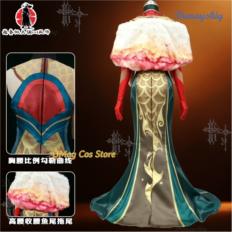 Costume complet de cosplay Lis - Anime Cosplay Outfits Female avis et prix