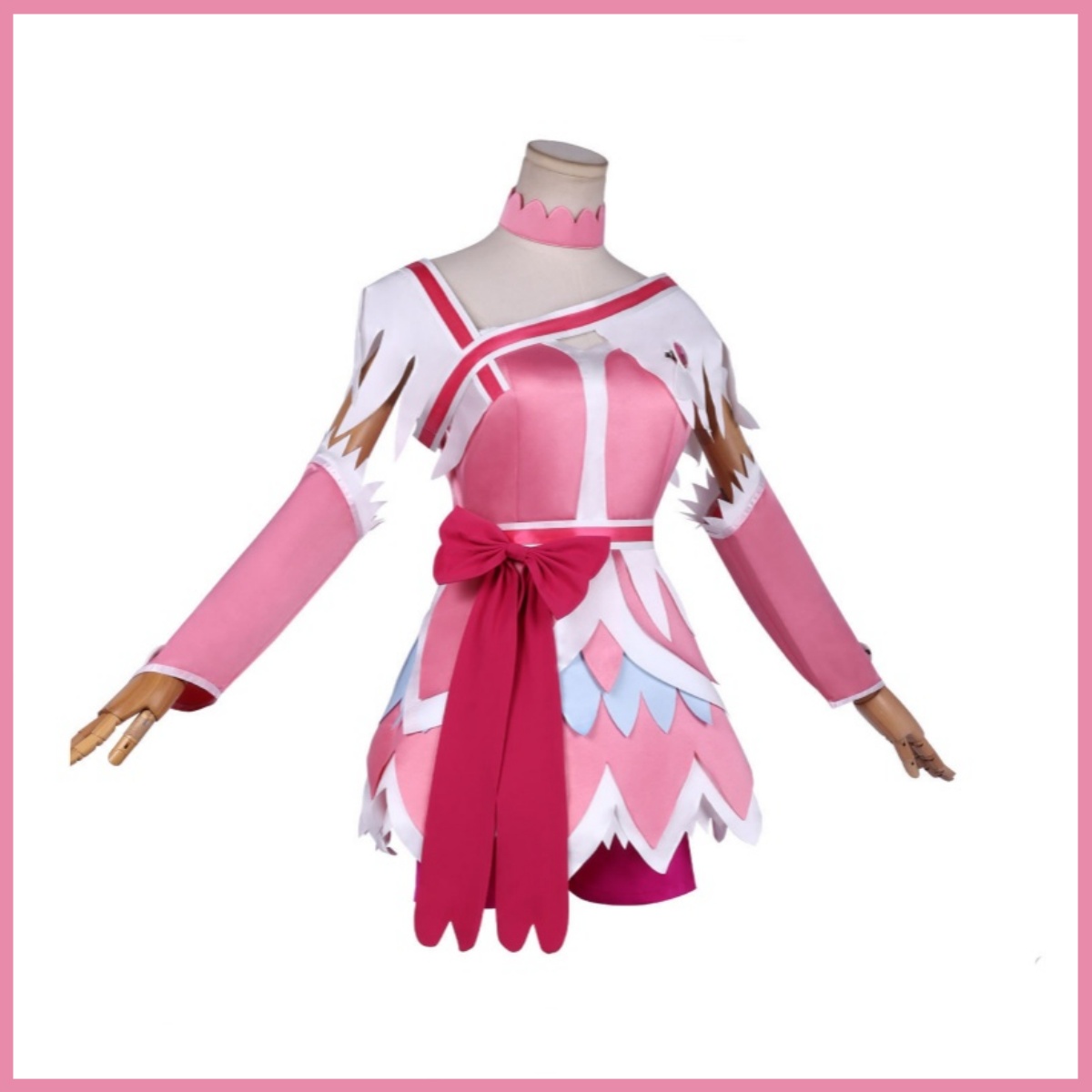 Anime Doki Doki! Costume de co - Cosplay Anime Pink Hair avis et prix