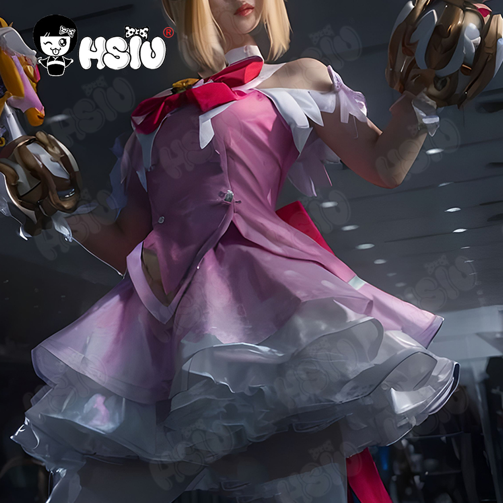 Juno Cosplay Costume perruque  - Cosplay Anime Pink Hair avis et prix