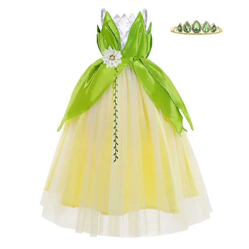 Carnaval filles Tiana Up robe  - Anime Cosplay Toddler avis et prix
