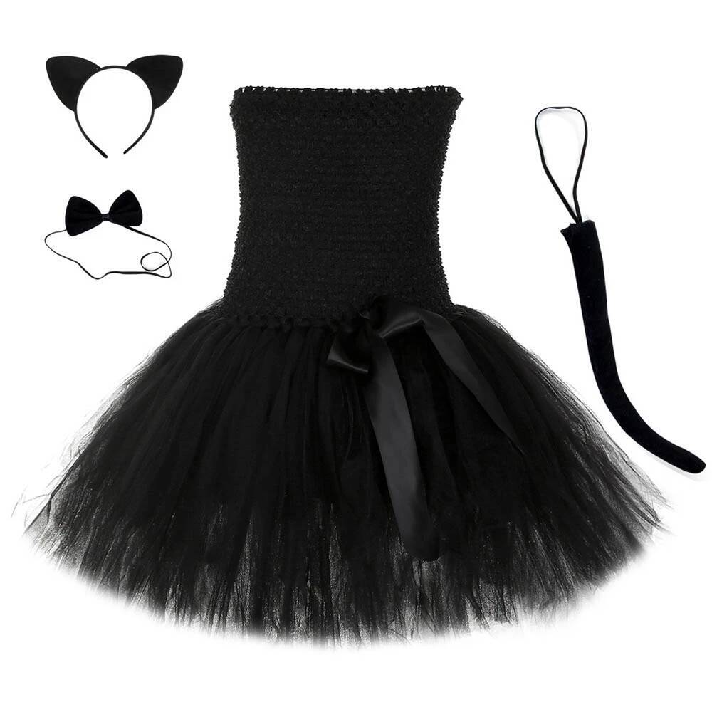 Robe Tutu Chat Noir Adorable p - Anime Cosplay Toddler avis et prix