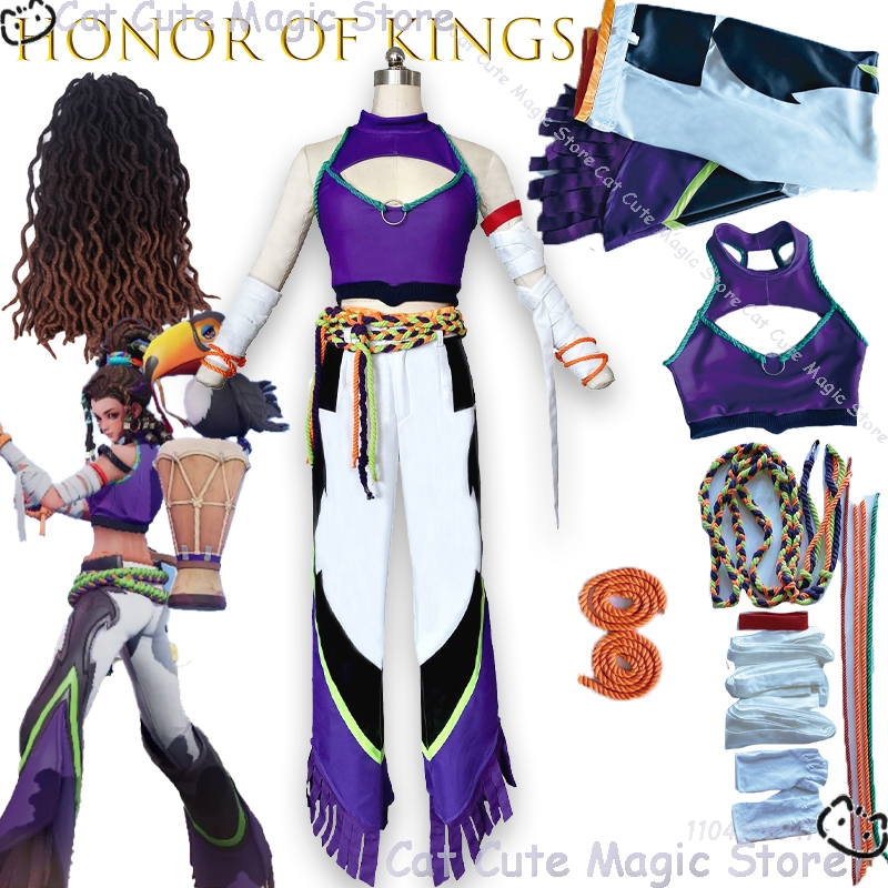 Honor Of Kings Girlypop Mayene - Anime Cosplay Kostüm avis et prix