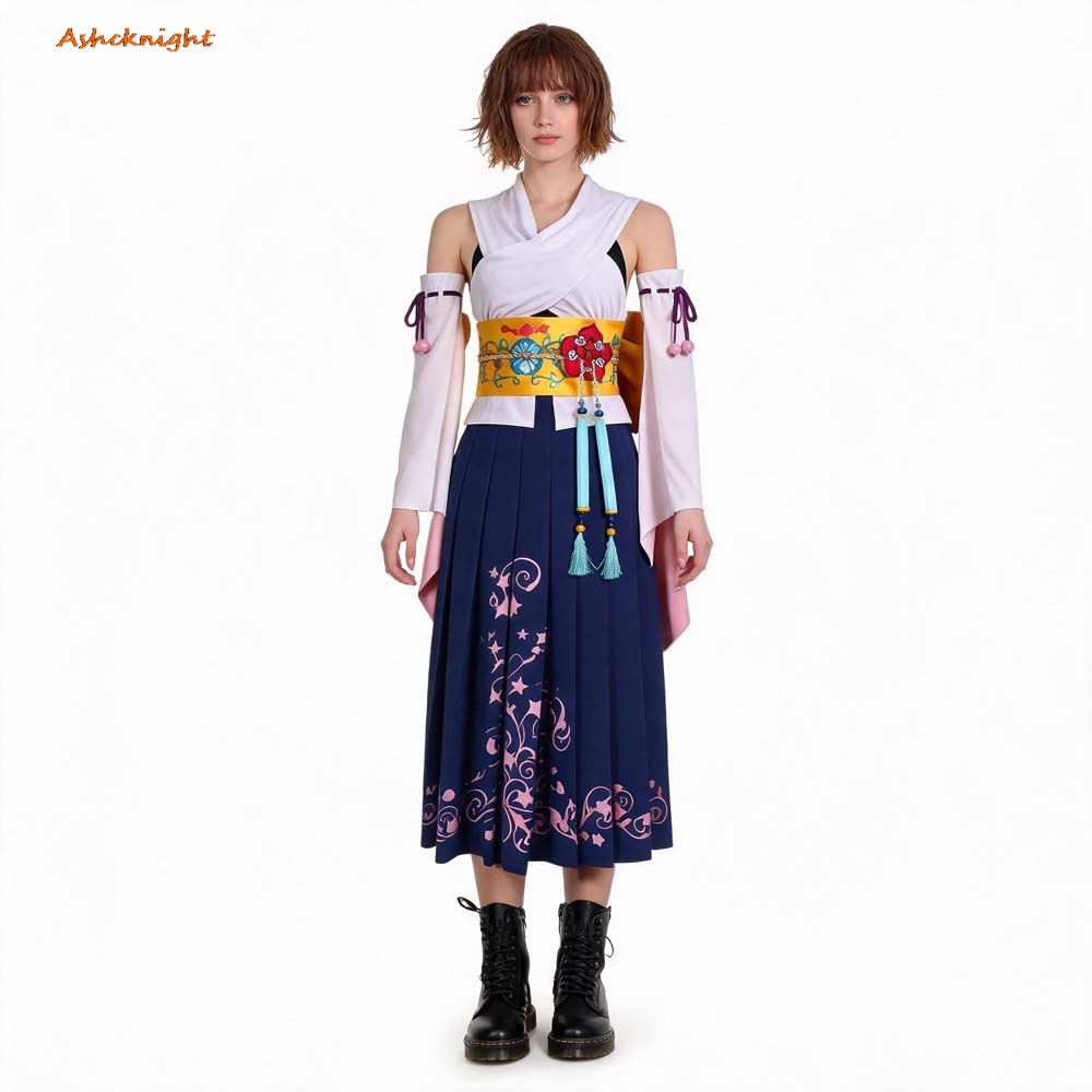 Costume de cosplay Yuna Kimono - Anime Cosplay Outfits Female avis et prix