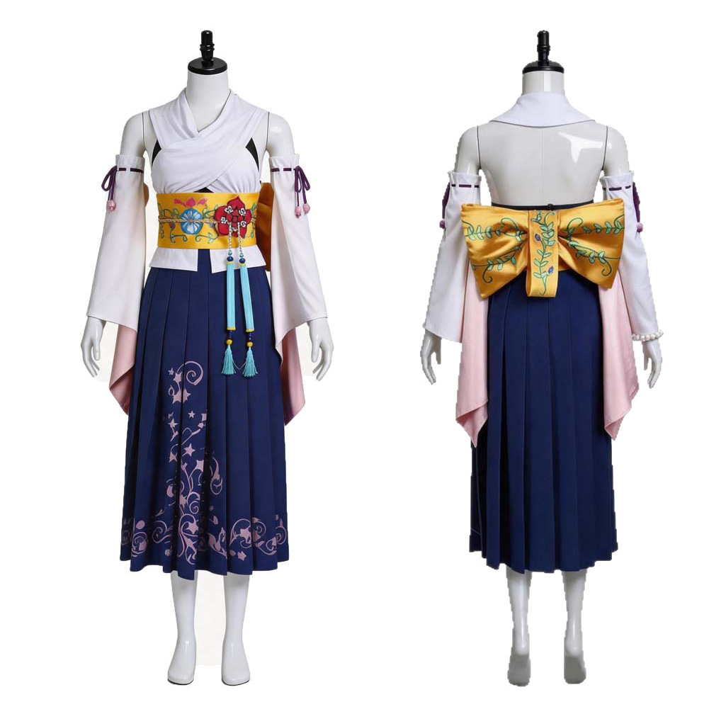 Costume de cosplay Yuna Kimono - Anime Cosplay Outfits Female avis et prix