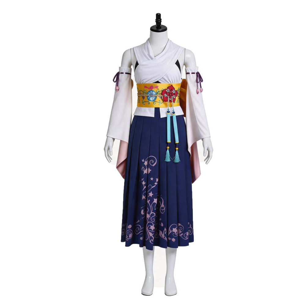 Costume de cosplay Yuna Kimono - Anime Cosplay Outfits Female avis et prix