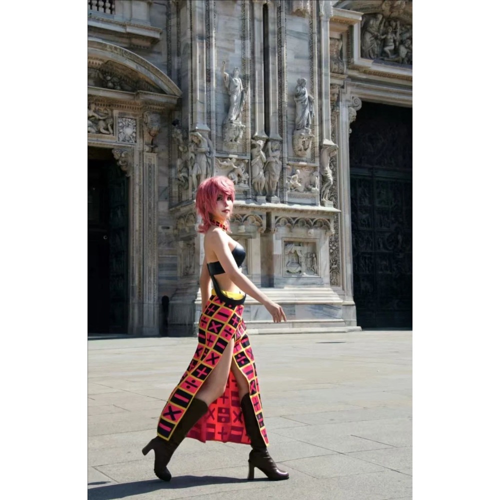 Perruque de cosplay Trish Una  - Anime Cosplay Photoshoot avis et prix