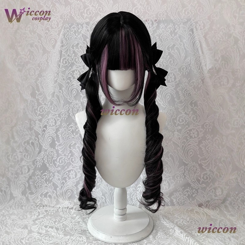 Bande dessinée ‌ Perruque noir - Cosplay Anime Pink Hair avis et prix