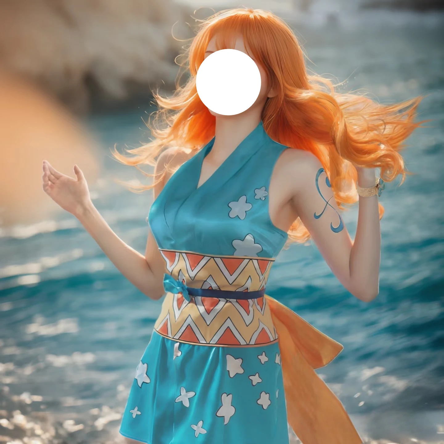 Costumes de cosplay Nami, perr - Anime Cosplay One Piece avis et prix